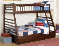 Galaxy Bunk Bed Set - Chocolate Cherry-Blue